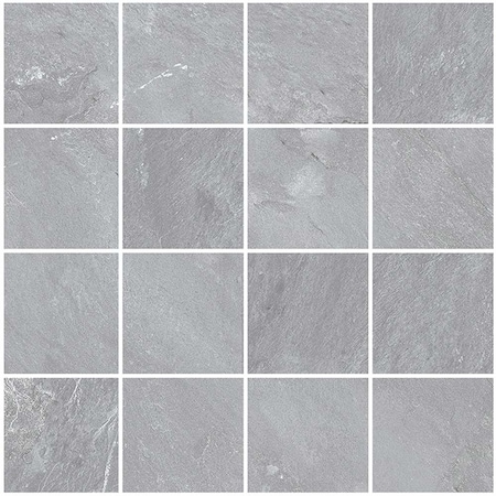 Apollo Tile Splendor 11.81inx11.81in Matte Gray Porcelain Mosaic Wall and Floor Tile 10.65 sqft/case, 11PK IMP88GREMOSA